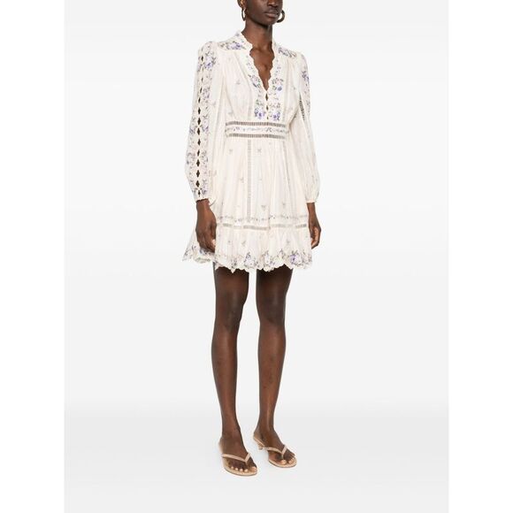 Zimmermann Women Patience Linen Mini Dress
